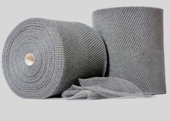 Stainless Steel Knitted Wire Mesh for Air Bags / Soundproofing Pad / Shock Absorber