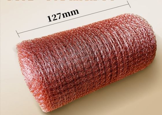 Durable Multi Strand Wire Gas Liquid Filter Wire Mesh / Brass And Copper Wire Mesh Tube Filtration