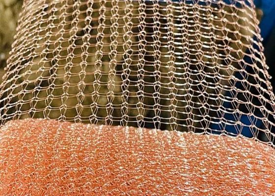 Durable Multi Strand Wire Gas Liquid Filter Wire Mesh / Brass And Copper Wire Mesh Tube Filtration