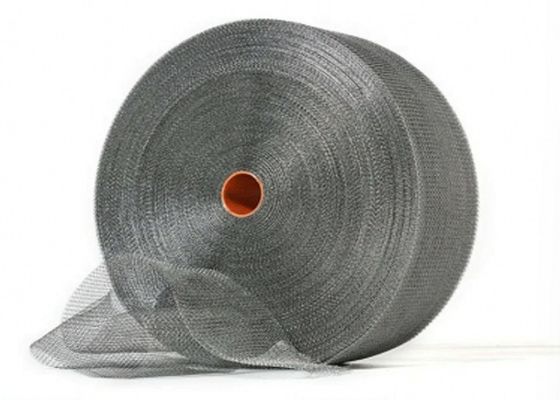 Customized Stainless Steel 304 316 Abrasion Resistance Nickel Knitted Wire Mesh for Demister/Filtration Pad/Dust Removal