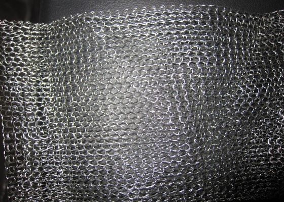 Durable Stainless Steel Woven Single Strand Knitted Wire Mesh Tube For Filtration