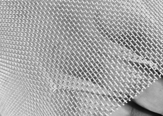 30m Standard Roll Size Stainless Steel Filter Mesh Flat Surface
