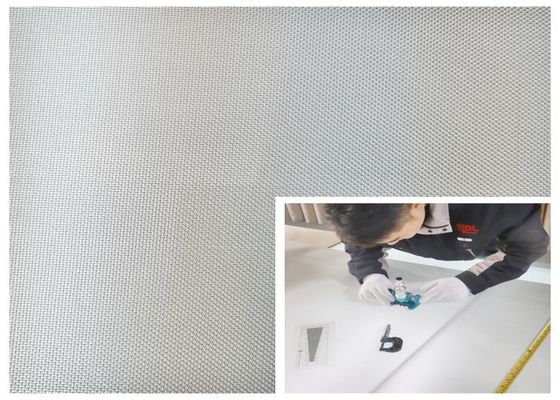 30m Standard Roll Size Stainless Steel Filter Mesh Flat Surface