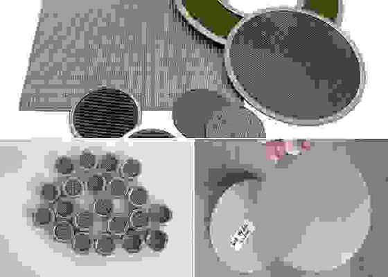 Industrial Stainless Steel Filtration Mesh Plain Weave Twilled Weave Dutch Weave