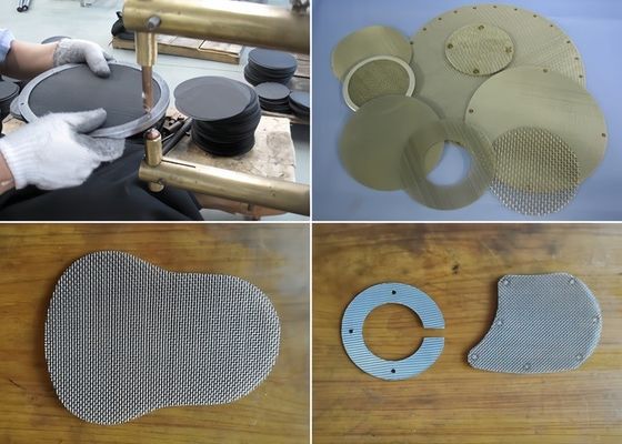 Petroleum Chemical Filtration Stainless Steel Filter Mesh Different Sizes And Shapes
