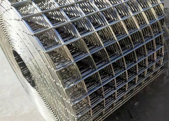 Green Galvanized Welded Mesh Rolls For Concrete Reinforcement
