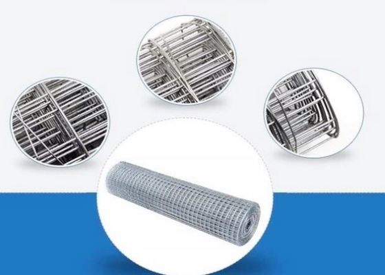 Versatile Galvanized Welded Mesh Roll with High-Quality Steel Wire and Corrosion Resistant Surface