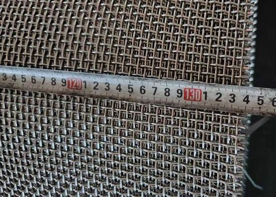 Weave Type Plain Weave Stainless Steel Wire Mesh Screen For Acid/Alkali Screening And Filtering Width 0.03m-6.5m