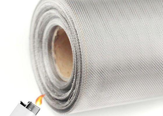 Acid And Alkali Resistance Filter Wire Mesh Apeture 10-100 Mesh Count and 1.8-6.0 Air Permeability