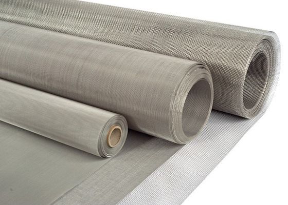 Acid And Alkali Resistance Filter Wire Mesh Apeture 10-100 Mesh Count and 1.8-6.0 Air Permeability