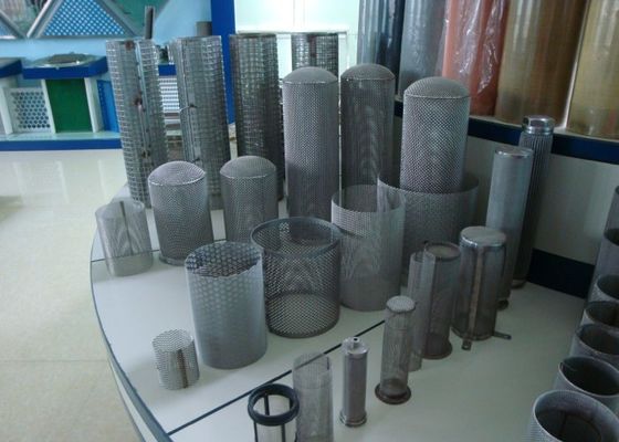 Perforated Filter Wire Mesh For Multi Layers Structure 0.4mm Up To 1