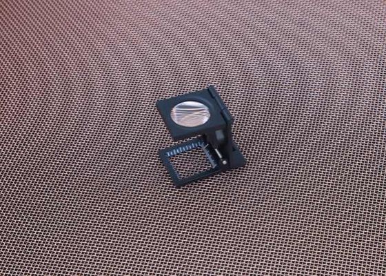 Nonmagnetic Red Copper Colour Filter Wire Mesh For Various Industries