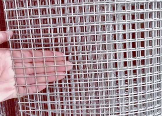 Electro Galvanized Welded Wire Mesh Roll Length 50M For Animal Enclosures