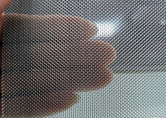 Stainless Steel Plain Weave Woven Wire Mesh Screen For Separation Filtration