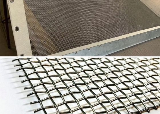Durable Woven Wire Screen Low Nickel Stainless Steel For Coal Grain