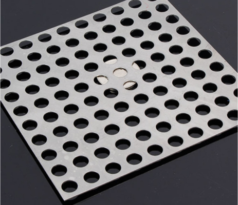 Customized Hole Shape Stainless Steel Perforated Metal Sheet Tensile Strength ≥ 500 MPa