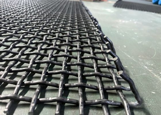 Raw Edge High Carbon Steel Mesh with Customizable Wire Diameter and Electrolytic Polishing for Structural Applications