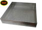 Food Grade 14 Inch Stainless Steel Wire Mesh Trays For Baking / Drying