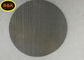 Sintered Stainless Steel Sheet , Wire Mesh Filter Disc High Filter Precision