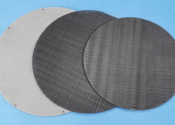 Multi Layer Wire Mesh Filters Providing Filtration for Various Industrial Applications