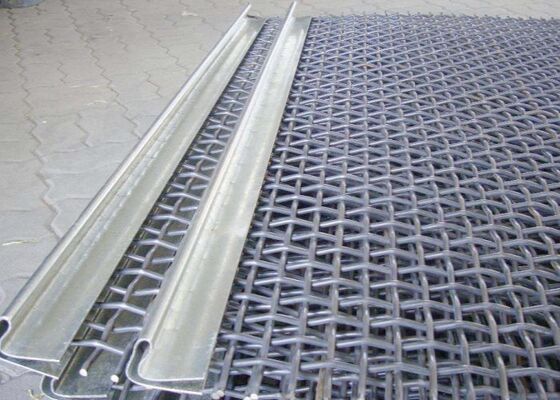 Crimped Wire Mesh Woven Wire Mesh Screen Designed with Plain Weave and Twilled Weave Offering Performance in Industrial