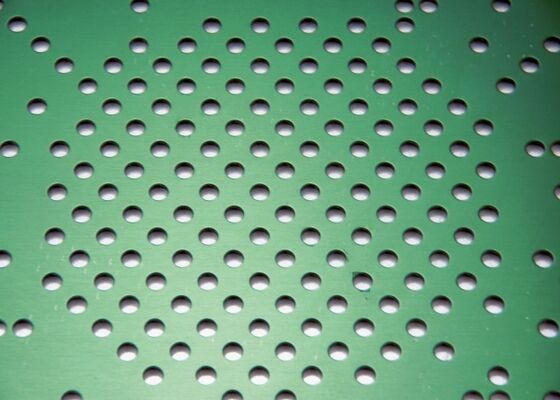 Tensilestrength 250 to 550 MPa Punched Metal Sheet with Openarea 10 to 70 Percent and Customized Plate Size Width from 50mm to 2000mm