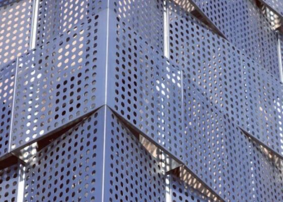 Width Within 2 Meters Punched Sheet Metal Customised Width And Length Applicable To Automotive And Electrical Industries