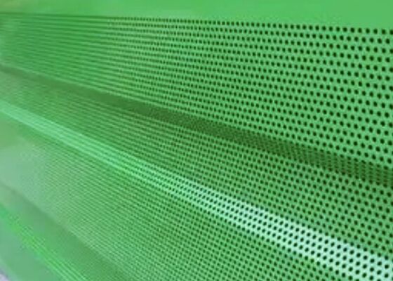 Flat sheet punched metal sheet polished powder coated galvanized thickness 0.5mm to 10mm suitable for noise control and safety applications
