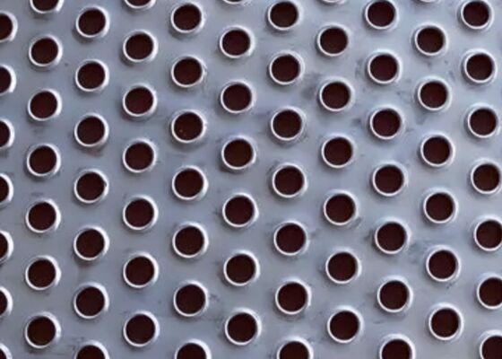 Tensilestrength 250 to 550 MPa Perforated Metal Panel Customization Upon Request and Versatile Option for Multiple Industrial Uses