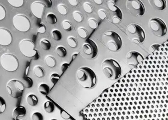 Tensilestrength 250 to 550 MPa Perforated Metal Panel Customization Upon Request and Versatile Option for Multiple Industrial Uses