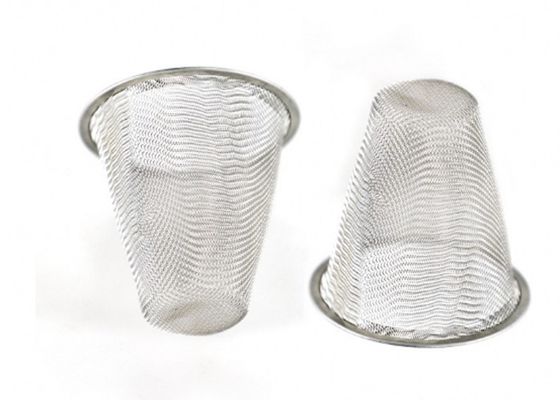Oil Filteration Filter Wire Mesh Stainless Steel Filter Cap Corrosion Resistance