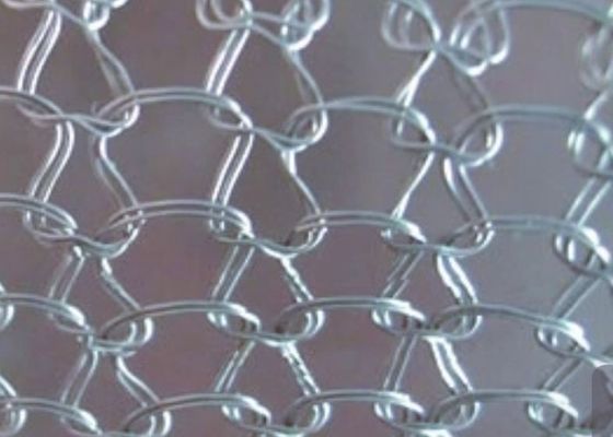 Stainless Steel 304 and 316 High Temperature Resistant Knitted Wire Mesh with Multi Strand Wire Weave