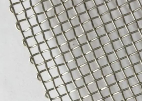 Heavy Duty Abrasion Resistant Steel Woven Wire Mesh Screen With Long Service Life