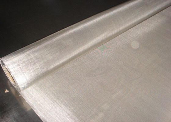 Corrosion Resistant Stainless Steel Wire Mesh Screen Twilled Weave Up To 400 Mesh