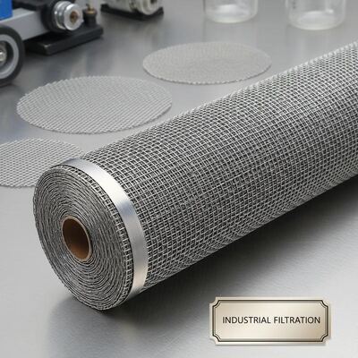 Durable Stainless Steel Filter Mesh Made From SS304 And SS316 Materials For Industrial Sieving And Filtration Applications