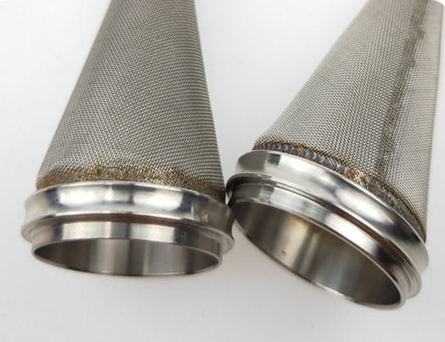 Customizable Stainless Steel Witches Hat Strainer Corrosion Protection