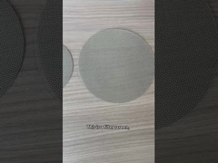 Tiny Hole 316L Stainless Steel Filter Mesh For Fine Industrial Filtration