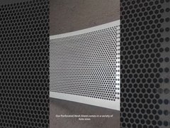 Customized Anodized Perforated Metal Sheet