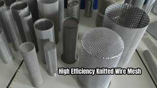 KDL Knitted Wire Mesh High Efficiency Gas Liquid Filtration