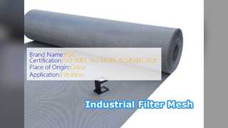 Industrial Filter Mesh 2-600 Twilled Weave Stainless Steel