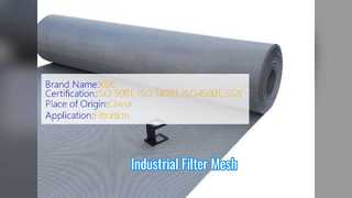 Stainless Steel Filter Mesh Industrial Filtration
